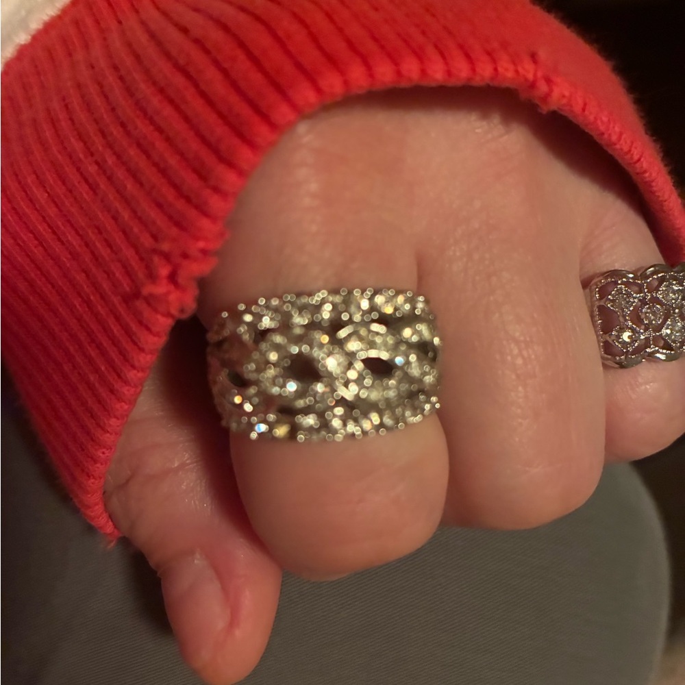 Intricate Silver Women's Ring